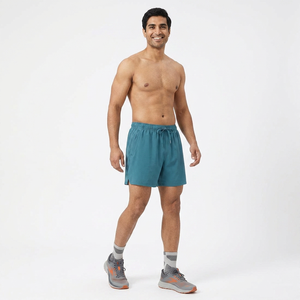 Pantalones cortos deportivos de secado rápido con diseño impreso y bordado de logotipo personalizado OEM, pantalones informales holgados transfronterizos, patrón de Color sólido para correr en el gimnasio - Product Image 1