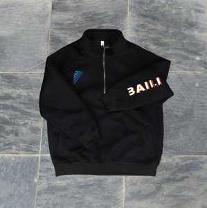 Sudadera Vintage con Cierre y Cuello Redondo para Hombre, Manga Larga, Color Sólido, con Volantes, Estilo Desgastado, Sudadera con Capucha, Talla Grande - Product Image 3