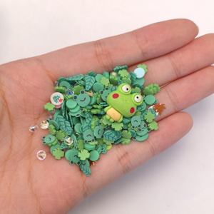 5g hojas <span class=keywords><strong>de</strong></span> rana mixtas rebanadas <span class=keywords><strong>de</strong></span> <span class=keywords><strong>arcilla</strong></span> polimérica aspersores con suministro <span class=keywords><strong>de</strong></span> diamantes <span class=keywords><strong>de</strong></span> imitación para manualidades <span class=keywords><strong>de</strong></span> uñas DIY vaso agitadores relleno <span class=keywords><strong>de</strong></span> limo - Product Image 3