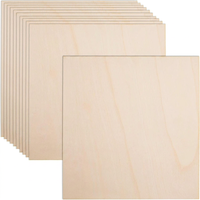 Planches de bois de balsa modernes non finies pour découpe laser, modèles architecturaux DIY, projets de menuiserie - Plaques de bois lisses
