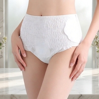 (L/XL) Vente en gros Fabricants Culottes hygiéniques jetables pour femmes, culottes menstruelles de nuit