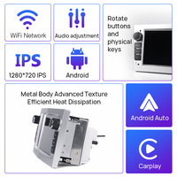 Reproductor Multimedia Android 15 para Radio de Coche Opel Vectra Corsa Astra Antara de 7 Pulgadas, CarPlay, Android Auto, FM, WiFi, GPS, Estéreo para Coche