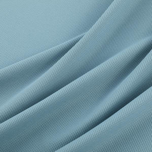 库存干贴合吸湿速干骑行针织面料75D/72F 100% 涤纶针织芯吸透气孔眼鸟眼 - Product Image 4