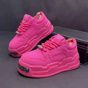 Nuevas Zapatillas de Skateboarding Casuales para Hombre, de Corte Bajo, Suela Gruesa, Algodón, Aumentan la Altura, Antideslizantes, a la Moda, para Todas las Estaciones - Product Image 4