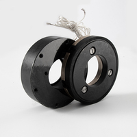 Embrague electromagnético de acero DZY0 24V DC, tipo mandíbula, embrague dentado, freno energizado de alto torque