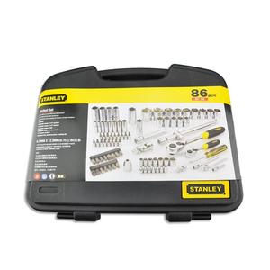Juego de 86 Piezas de Llaves de Trinquete y Vasos Métricos de 6.3MM y 12.5MM, Serie 94-190-22, 1/4" 1/2" - Product Image 6