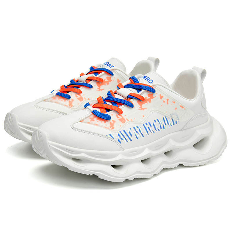 สีขาวและสีส้ม