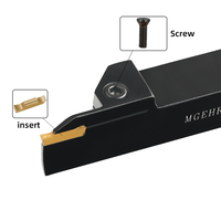 Porte-outil de rainurage externe TAIRAY MGEHL/R pour plaquettes de rainurage, outils de tournage CNC, barre de coupe pour alésage, centre d'usinage