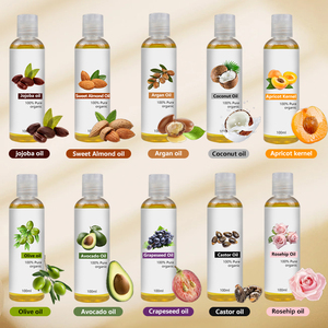 Nhãn Hiệu Riêng Số Lượng Lớn Thuần Chay Hữu Cơ Tinh Khiết Hạt Nho Bơ Hạnh Nhân Jojoba Dầu Cho Khuôn Mặt Và Tóc - Product Image 3