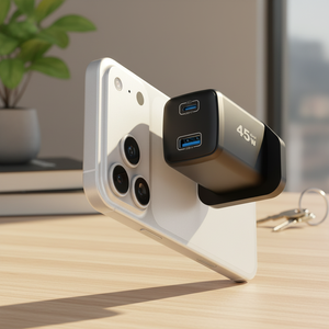 Caricabatterie USB-C KYT 45W PD3.1 QC3.0 Super Veloce per Telefoni e Laptop con Protezione OTP - Product Image 1