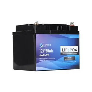 Acquistare Lunga Vita Batteria Al Litio Batterie LiFePO4 di Energia Solare 12V 50Ah con di alta qualità di prestazioni di sicurezza