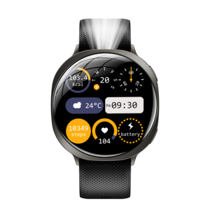 Nuevo Reloj Inteligente 3D UI para Hombre, Multifunción, Pantalla Táctil Completa, Monitor de Actividad Física, Resistente al Agua, Reloj Inteligente para Mujer M201 - Product Image 1