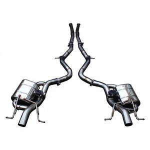 ท่อไอเสีย Vortex High Performance Catback สำหรับ Benz W222 S400 S450 S500 3.0T ระบบวาล์วสแตนเลสเพิ่มพลังอย่างแม่นยำ - Product Image 1