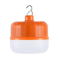 Chine fabricant boîtier en plastique alimentation par batterie bouton de charge USB réglable 3 modèles d'éclairage ampoule led lumière de secours