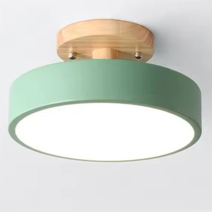 Nuevo estilo guardarropa iluminación pasillo vestidor balcón nórdico minimalista madera pasillo luces de techo - Product Image 5