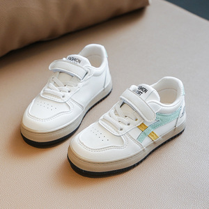 Nuevos zapatos casuales deportivos para niños niñas otoño correr campus zapatos blancos - Product Image 3