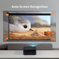 Projecteur intelligent Wi-Fi sans fil 4K Hotack L016AN pour extérieur, projecteur vidéo portable pour cinéma maison, vente en gros