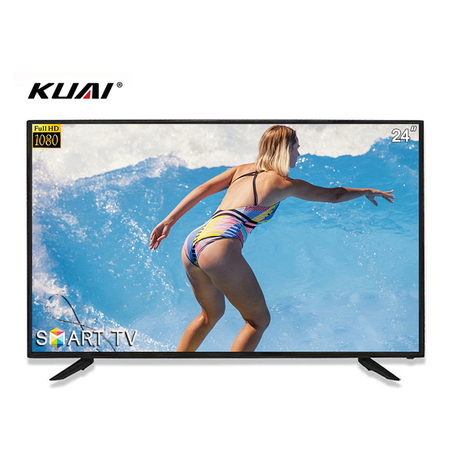Original Manufacture 24 Inch HD Smart LED TV Full HD 1080p Black