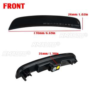 4 luces indicadoras laterales para guardabarros de coche Chrysler 300 300C 2015-2021, luces de señal de giro intermitentes para pasos de rueda - Product Image 6