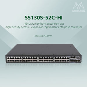 Conmutadores Ethernet Gigabit Inteligentes de Nueva Generación Serie H3C S5130S-HI con SNMP y QoS, Opciones de 28/52 Puertos - Product Image 2
