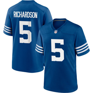 Maillot de football américain personnalisé 2026 Indianapolis – Tenues brodées pour jeunes – Vêtements de sport – Modèle alternatif Royal - Product Image 2