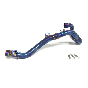 Tubo anteriore di scarico blu bruciato per <span class=keywords><strong>KTM</strong></span> 250/<span class=keywords><strong>350</strong></span> sistema di scarico EXC-F <span class=keywords><strong>350</strong></span> XCF-W tubo di scarico 2023 2020 - Product Image 1
