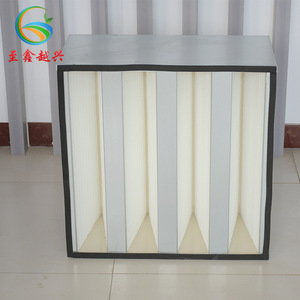 ยูเอ็กซ์ซิง ฟิลเตอร์กรองอากาศ V Bank รุ่น 595W*595H*292 สำหรับใช้ในห้องคลีนรูม - Product Image 2