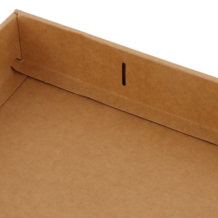 New Design Custom Printed Logo Food Packing Pizza Box Kraft Paper Box