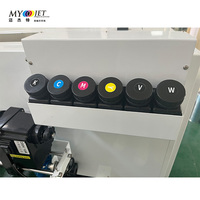 Impresora de inyección de tinta A3 UV DTF con laminador Dual I1600 U1 Capacidad para hojas adhesivas transparentes personalizadas