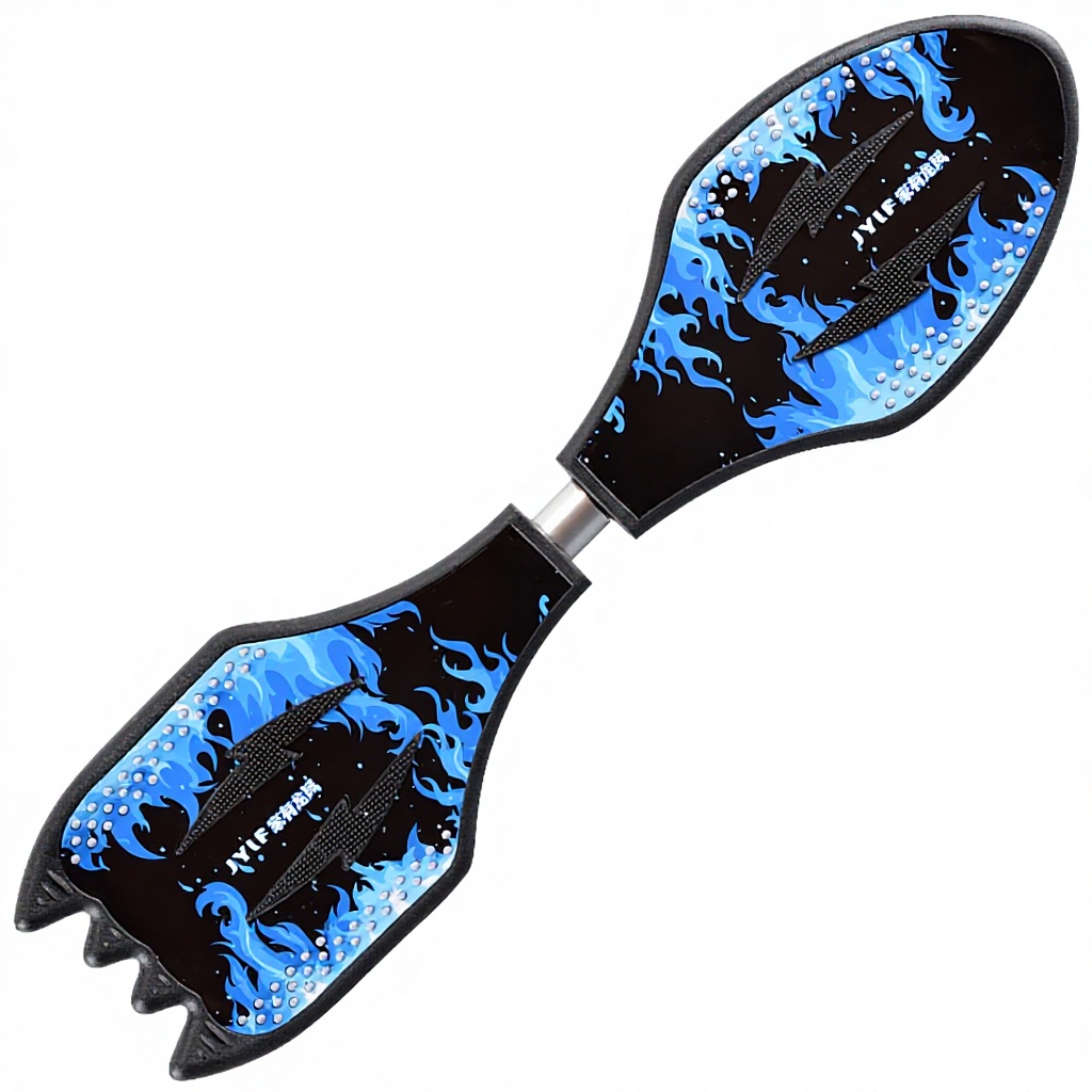 Luxury-rocket-blue flame-aurora wheel
