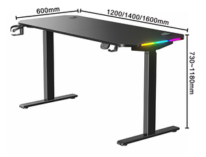 QB Hight Có Thể Điều Chỉnh Bàn Nhà Phòng Ngủ Bằng Văn Bản Bàn Góc Chơi Game Bàn Giá Sách Bảng Máy Tính - Product Image 5