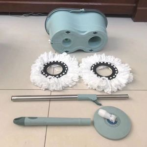 360 Ma Thuật Pedal Spin Sợi Nhỏ Vật Liệu Nhựa Ma Thuật Lau Xô Với Xô - Product Image 4