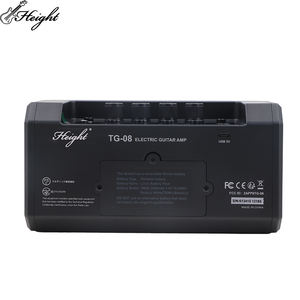 Amplificateur de <span class=keywords><strong>guitare</strong></span> électrique 10W, 21 haut-parleurs, 5 préréglages de son, 2 <span class=keywords><strong>effets</strong></span> spatiaux, 20 rythmes de batterie, rechargeable, vente en gros d'usine - Product Image 5