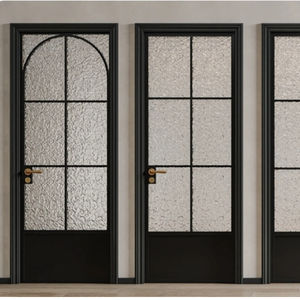 <span class=keywords><strong>Puerta</strong></span> Interior <span class=keywords><strong>de</strong></span> Aleación <span class=keywords><strong>de</strong></span> Aluminio Personalizada <span class=keywords><strong>de</strong></span> Alta Calidad ALUFRONT con <span class=keywords><strong>Forma</strong></span> <span class=keywords><strong>de</strong></span> Arco, Estilo Abatible, Insonorizada, Tipo <span class=keywords><strong>Puerta</strong></span> Francesa - Product Image 1