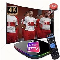 Abonnement IPTV Box - 12 mois pour l'Allemagne, la France, le Royaume-Uni, l'Italie - Essai gratuit - Android 14 WIFI6 TOP avec Xtream 8K