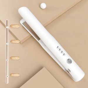 Rizador de Pelo 2 en 1 de Doble Uso, Mini Plancha de Pelo, Rizador de Viaje, Mini Rizador de Pelo USB Portátil - Product Image 4