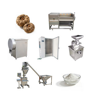 Ligne de production automatique de poudre de konjac Éplucheur de konjac Trancheuse Machine de séchage Ligne de production de poudre de konjac déshydratée - Product Image 1