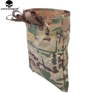 Pochette tactique double pour chargeurs avec système Molle, en nylon et polyester recyclés, pour équipement de défense personnelle - Product Image 3