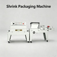 Machine d'emballage sous film rétractable semi-automatique multifonctionnelle avec scelleuse en L pour boîtes en carton, sachets, aliments, cigarettes, vêtements