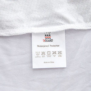 Ropa de cama de rizo hipoalergénica, protector de colchón doble impermeable lavable para dormir sin ruido - Product Image 6