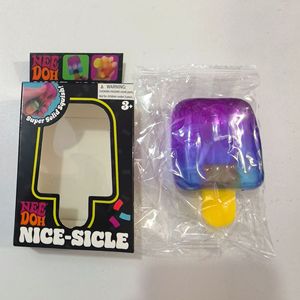 Juguete Antiestrés de Maltosa en Forma de Cubo de Hielo, de Alta Calidad, Sensorial, para Aliviar el Estrés, Gadget de Descompresión, Cubo de Rebote Lento - Product Image 6