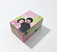 Caja Misteriosa Personalizada con Logotipo Impreso, Caja de Regalo para Boda, Empaque Completo Personalizado con Tira Desprendible