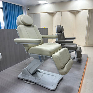 أثاث عيادة طب الأقدام، سرير تدليك كهربائي فاخر من الجلد الصناعي بثلاثة محركات، كرسي تدليك للقدمين، أثاث مستشفى - Product Image 1