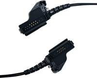 Tabung Akustik Walkie Talkie dan Headset Pengawasan Mic&PTT untuk Radio Motorola XTS5000 XTS3000 XTS2500 HT1000 HT2000 MT1500