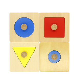 Juguete de Rompecabezas de Formas de Alta Calidad, Juguete Montessori Preescolar de Combinación de Formas para Niños, Educativo de Madera, con Logotipo Personalizado y Caja de Color - Product Image 4