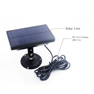 Panneau solaire SP06-6V dédié aux caméras de surveillance extérieures, directement de l'usine - Product Image 5