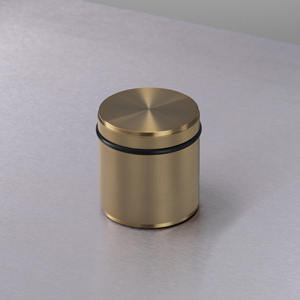 Rust Proof Brass Floor Mount Magnetic Shielded Modern Door <b>Stopper</b> for <b>Furniture</b> Cabinets Home Hotel & Office Use - Product Image 6