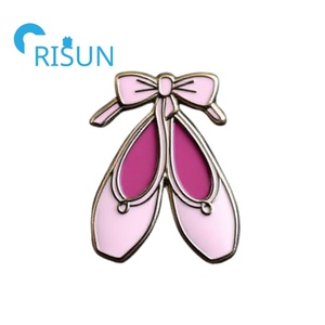 Fabricación Metal Pointe zapatos Pin personalizado bailarina zapatos de baile <span class=keywords><strong>zapatillas</strong></span> de Ballet esmalte solapa Pin broche Ballet zapato Pin insignia - Product Image 6