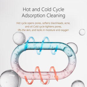 2024 nouvelle Innovation petite bulle eau chaude froide oxygène nettoyage en profondeur nez pores du visage aspiration électrique dissolvant de points noirs - Product Image 3