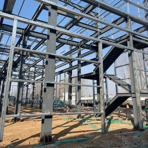 Edificio de taller de fábrica de almacén de estructura de acero prefabricada de gran escala para almacenes duraderos eficientes de producción estructural - Product Image 2